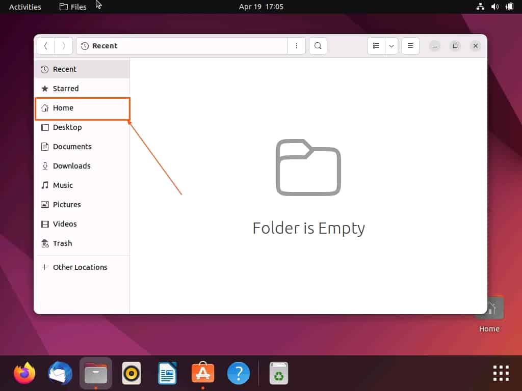 Make A Folder On The Desktop In Ubuntu Via File Manager