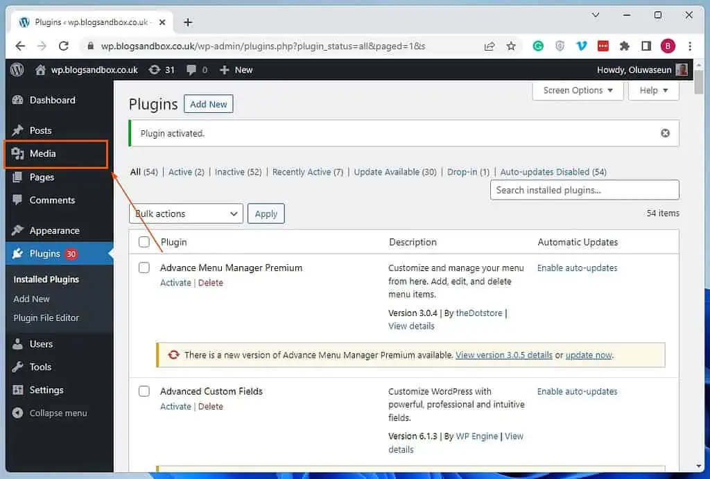Display File Size In WordPress Using A Plugin 