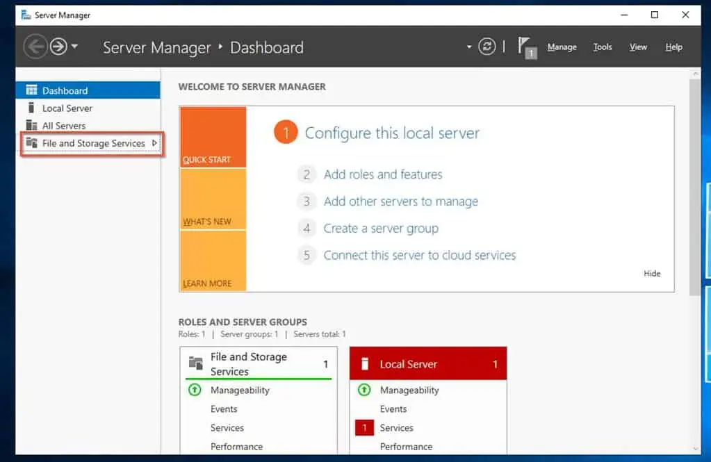 Configure iSCSI Windows Server 2019