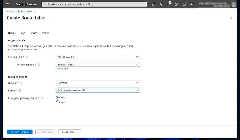 Configure an Azure VM as DC in an on-prem Active Directory