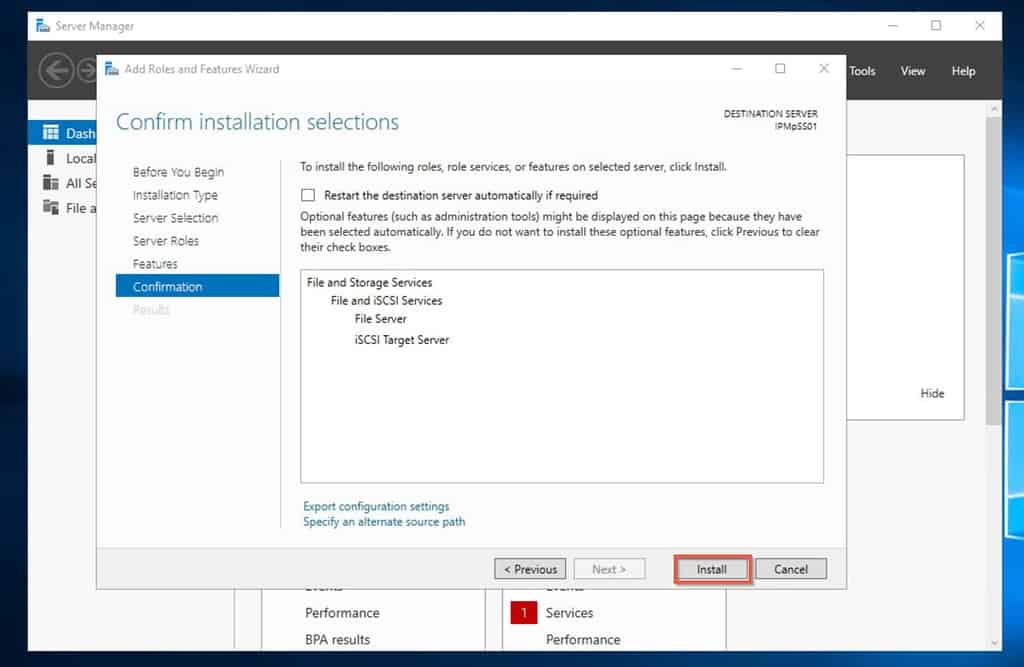 How do I set up iSCSI storage?