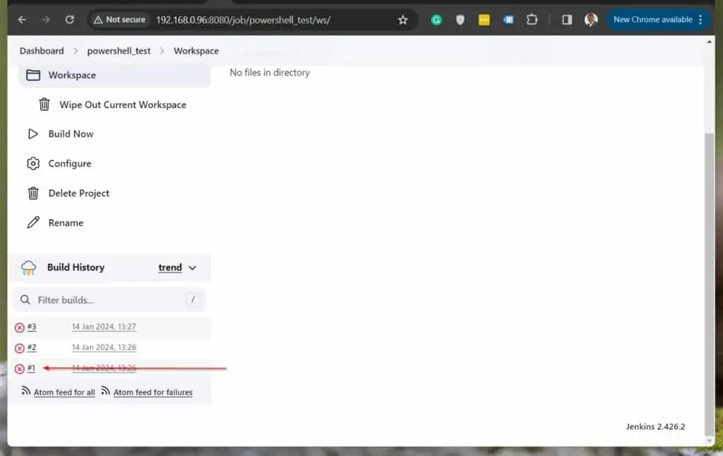 Configuring Jenkins to use PowerShell