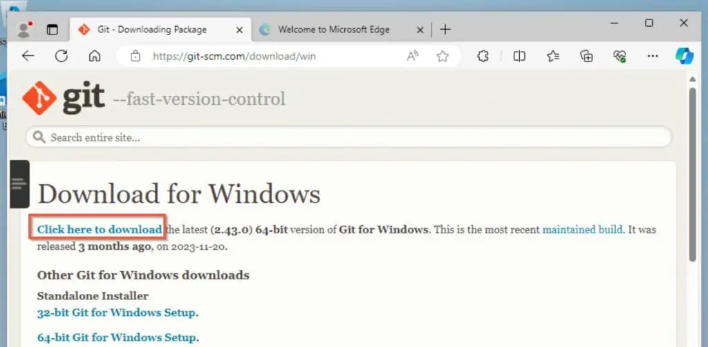 Install DevOps Tools on a Windows PC - Steps to Install Git for Windows 