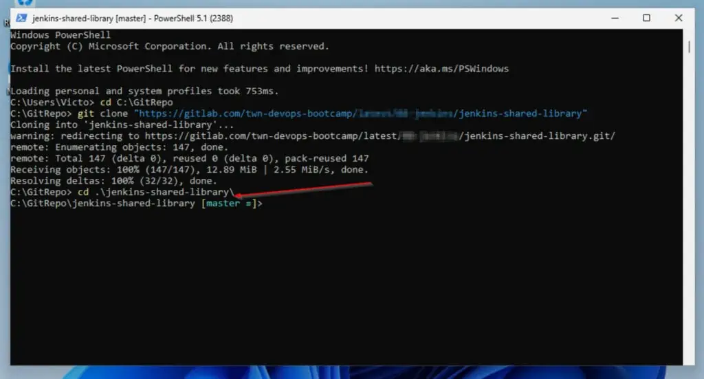 Steps to Install the Git PowerShell (posh-git) Module