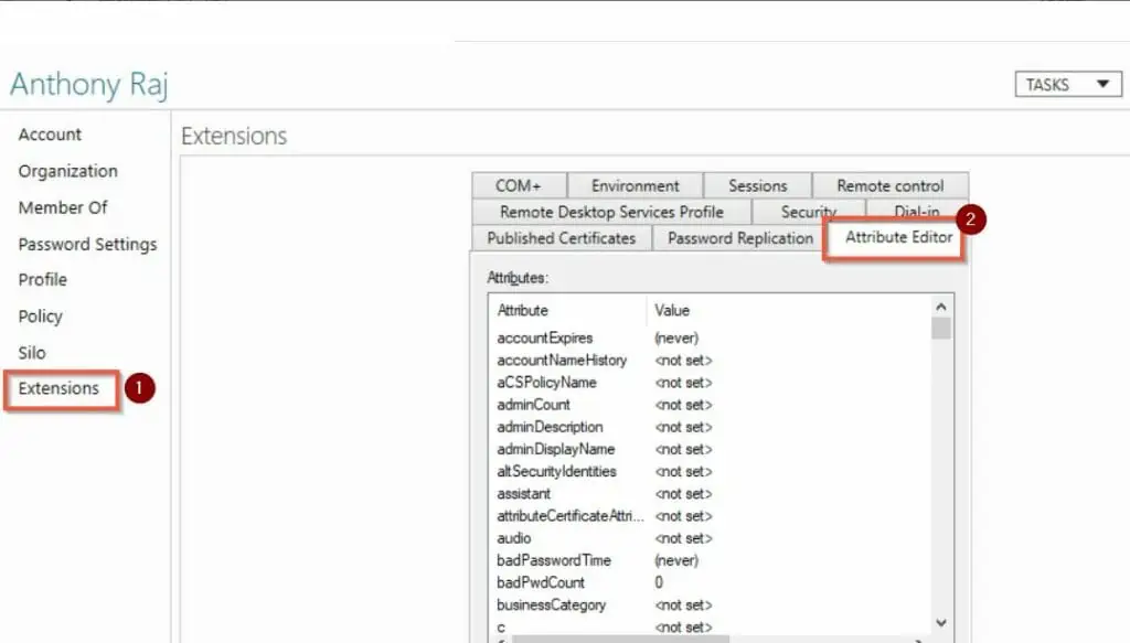 Attribute Editor Tab Missing in ADUC [Fixed] Itechguides