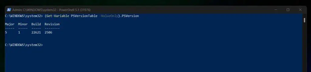 How to Get PowerShell Version - Itechguides