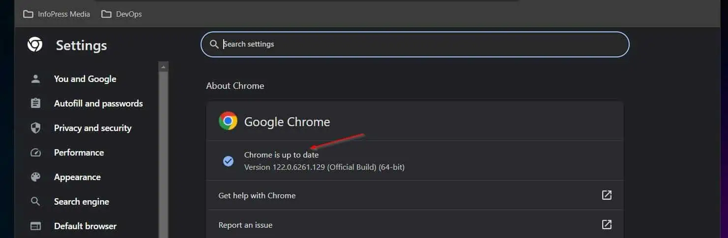 How do I know if I have the latest version of Chrome 2