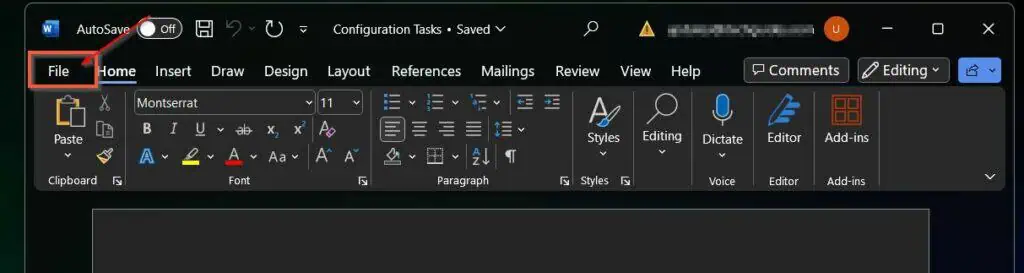 Option 1: Save Word to PDF with Save As