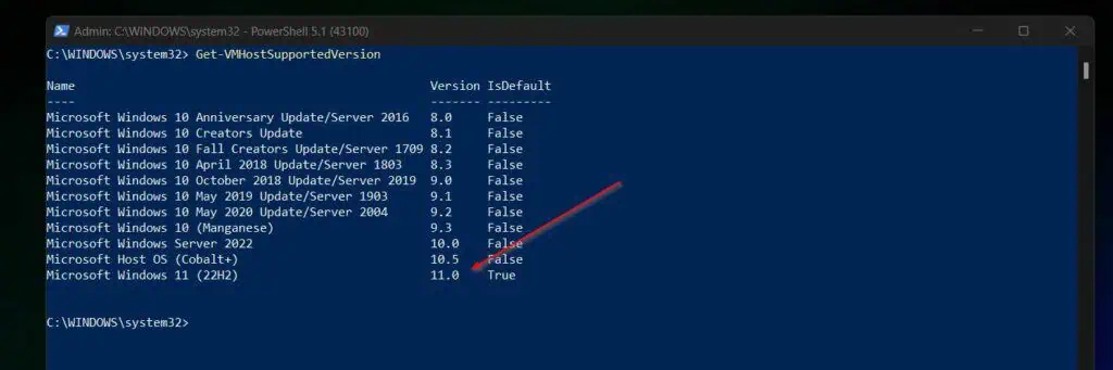Requirements of Hyper-V Nested Virtualization
