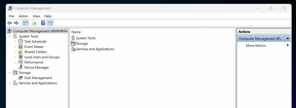 And boom, you can manage the server via Computer Management!
