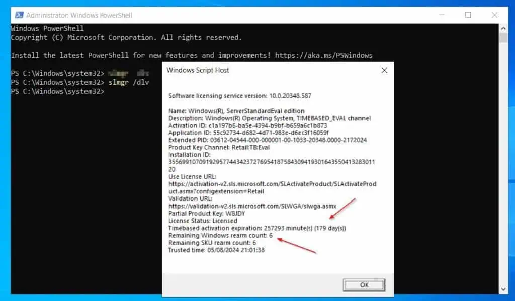 Option 1: Extend a Non-expired Server Evaluation