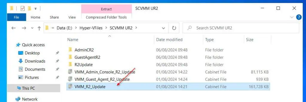 To extract the package, double-click it.