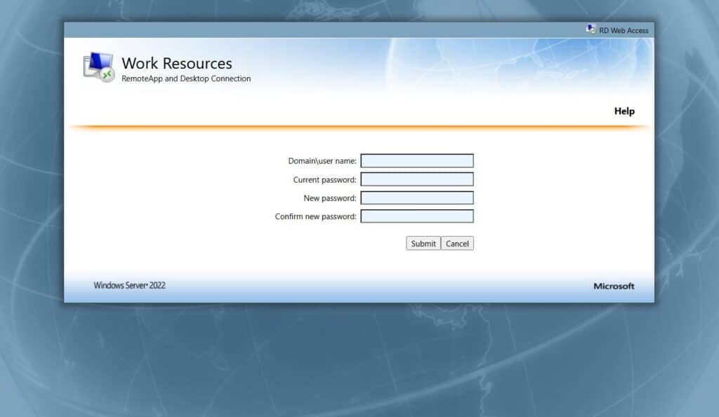 How to Configure Self-service Password Change for AD Users