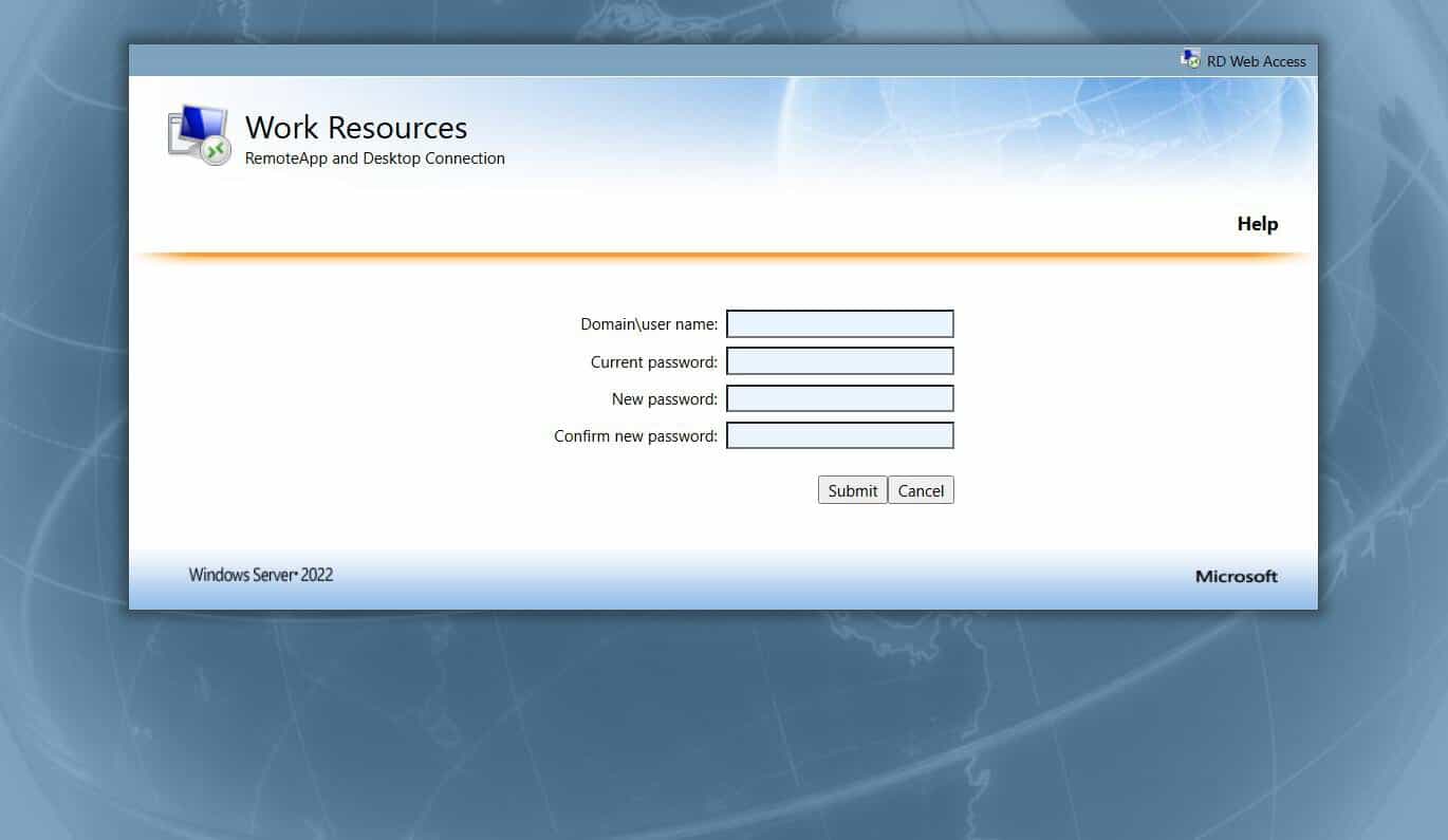 How to Configure Self-service Password Change for AD Users