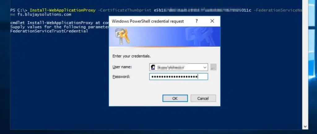 Re-establish the proxy trust of the WAP server with the AD FS server. This command will prompt you to enter an AD account with permissions to the AD FS service