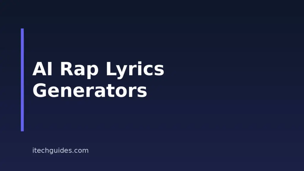 10 Best AI Rap Lyrics Generators for 2026