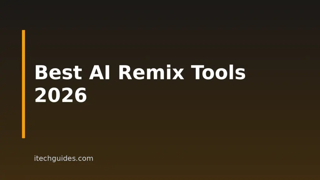 8 Best AI Music Remix Tools In 2026