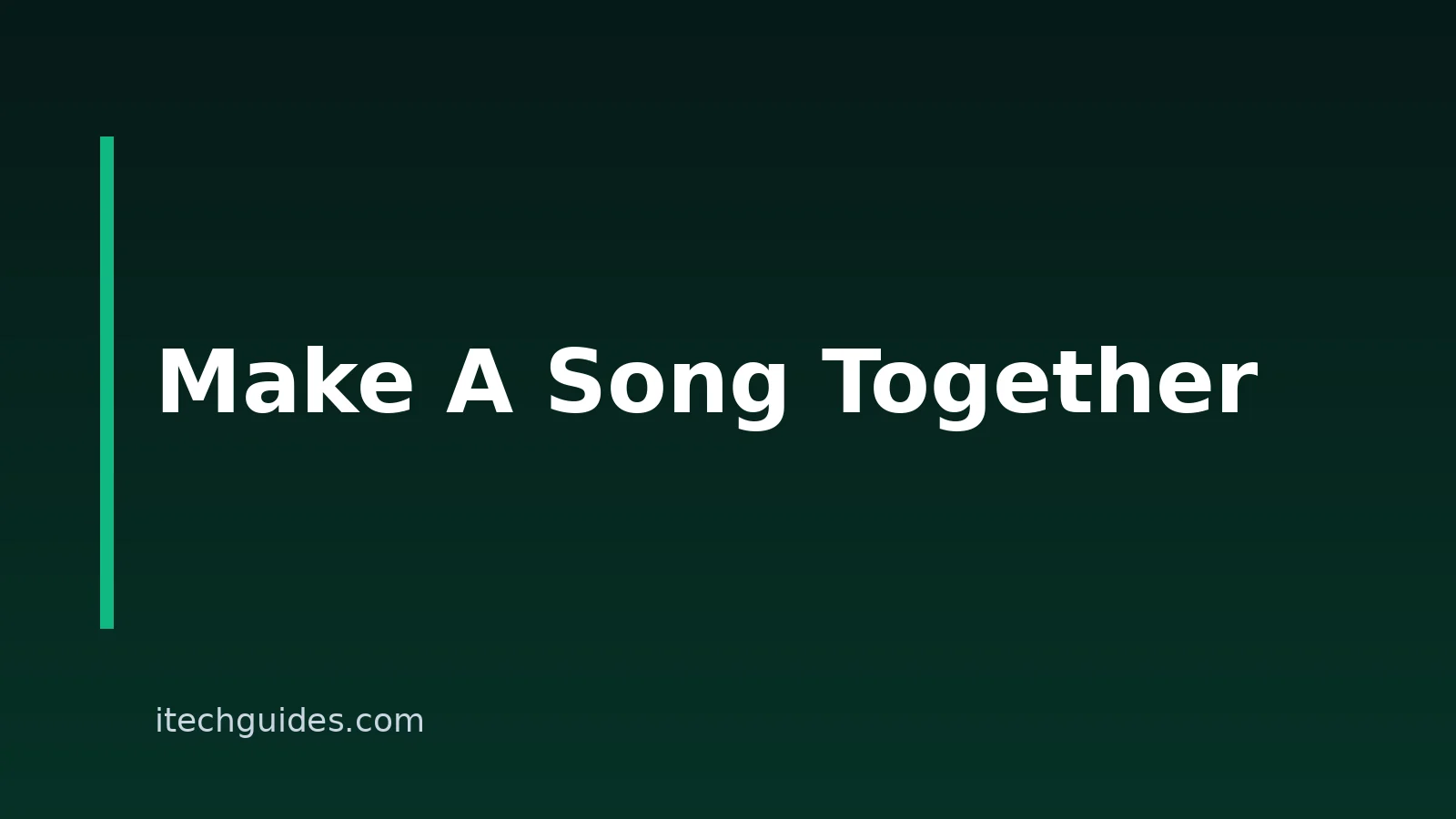 How to Make an AI Song With Friends