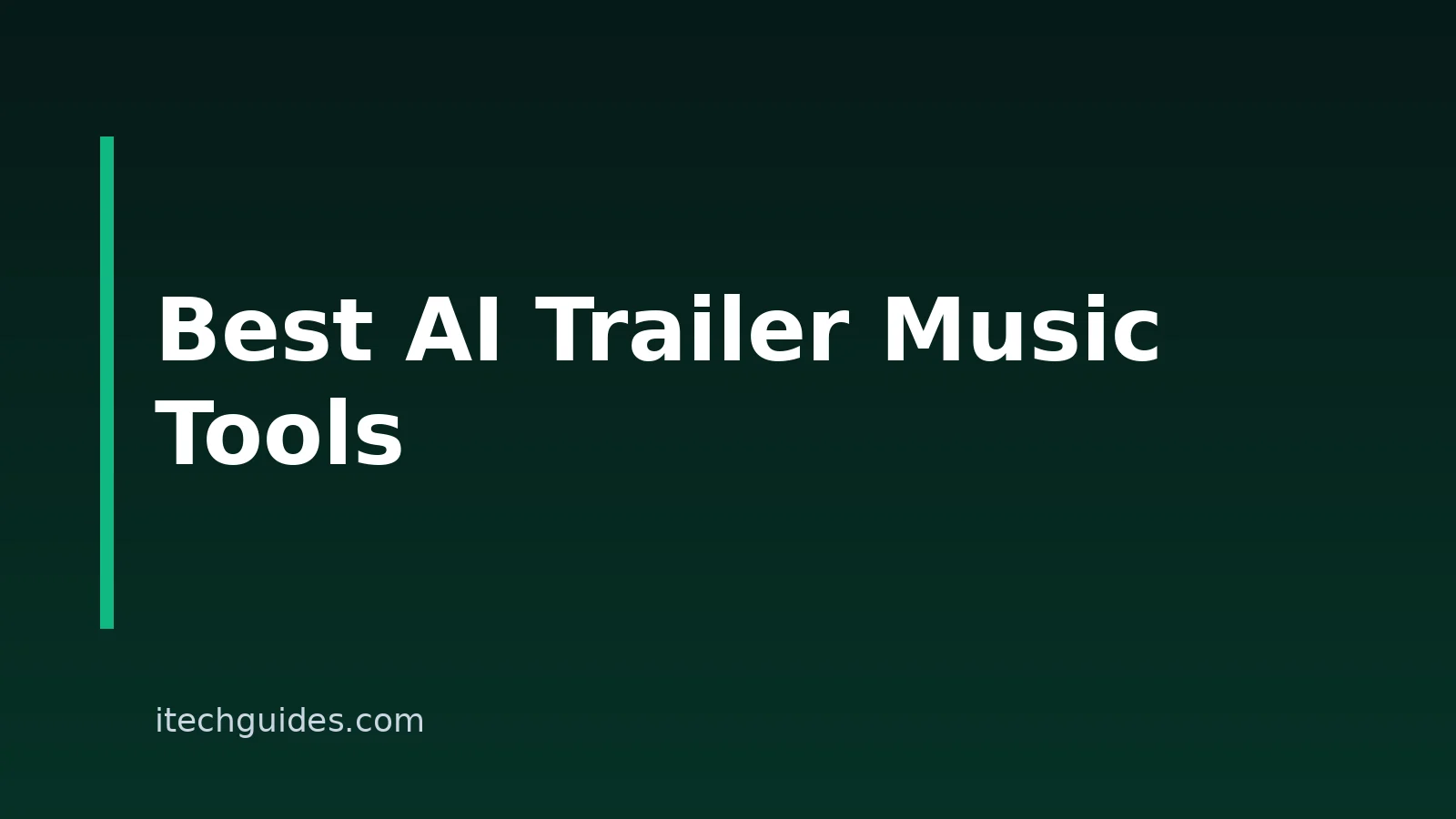 5 Best AI Music Generators For Trailers In 2026