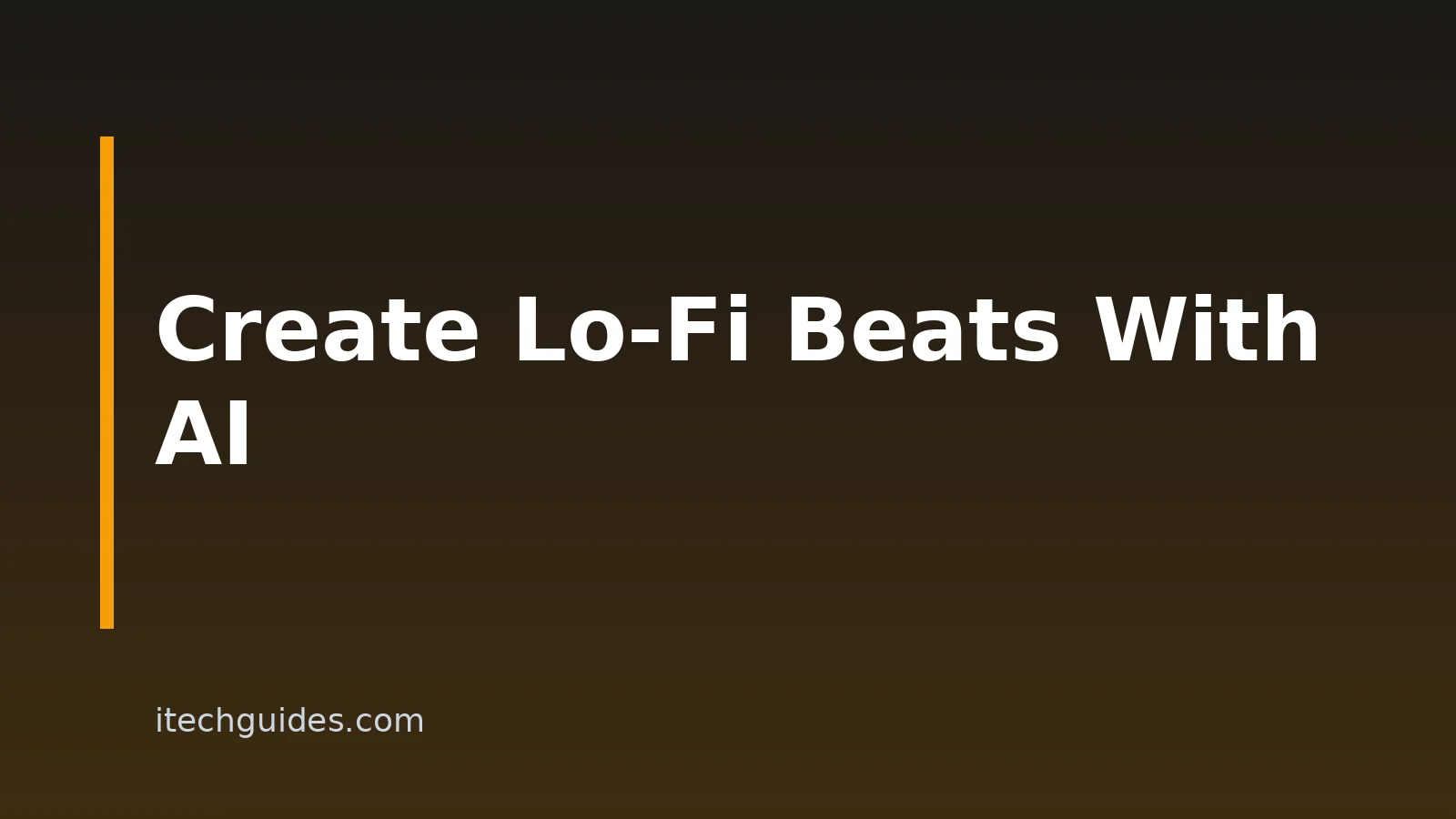 How To Create A Lo-Fi Beat With AI In 2026
