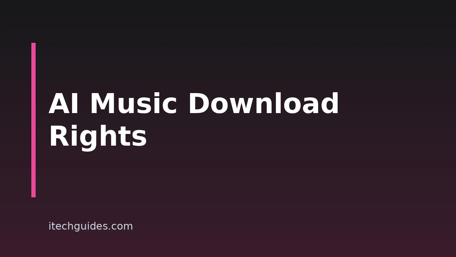 Royalty-Free AI Music Downloads: How They Work