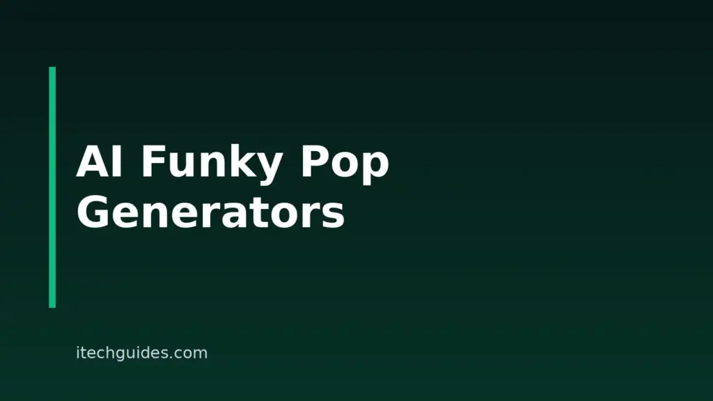 5 Best AI Funky Pop Music Generators in 2026