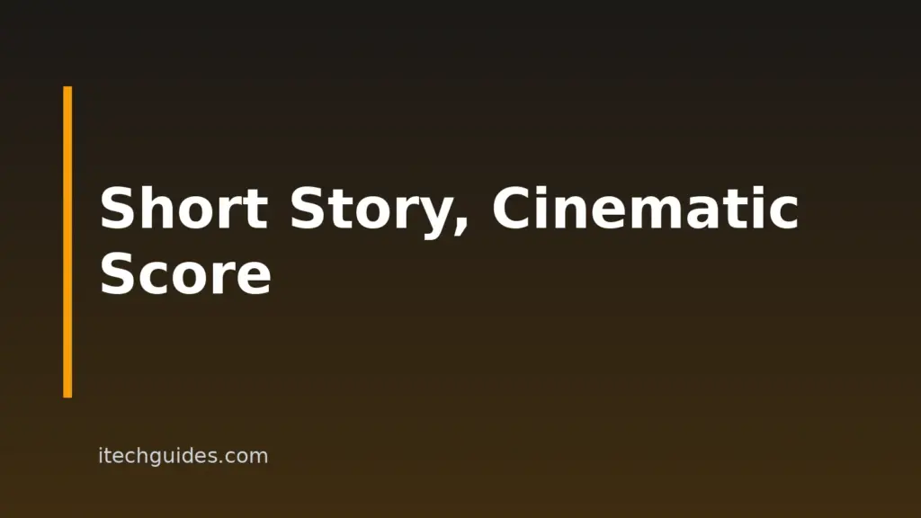 How to Turn a Short Story Into a Cinematic Soundtrack With AI