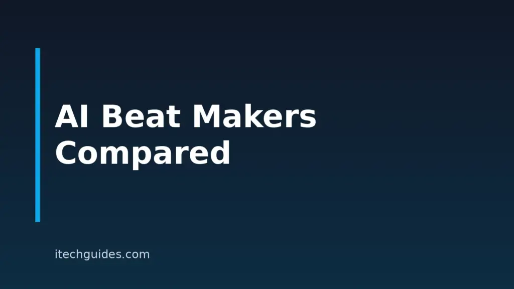 7 Best AI Beat Makers for Quick Ideas and DAW Editing in 2026