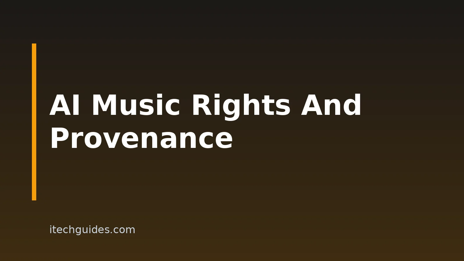 Copyright-Free AI Music Downloads: Rights And Provenance Explained