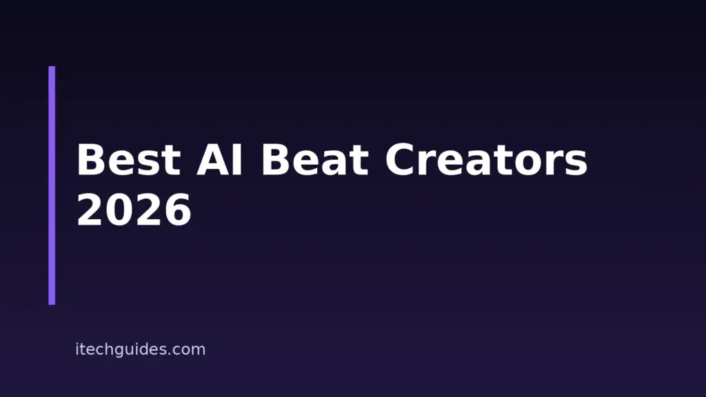 6 Best AI-Assisted Beat Creators In 2026