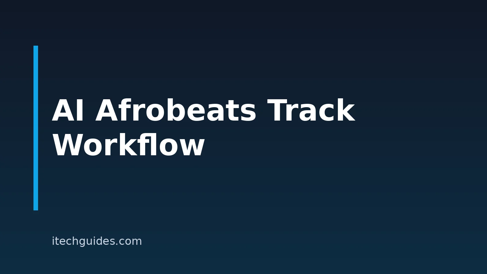 How To Create An Afrobeats Track With AI In 2026