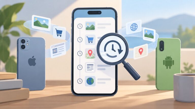 How to Find Your History on an iPhone or Android Phone